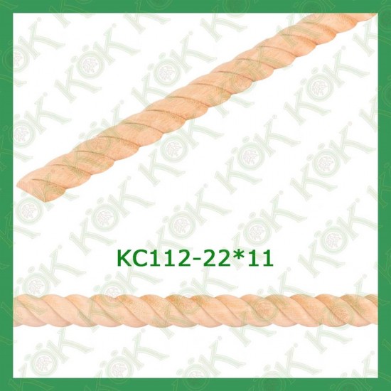 KC112-22*11 Резбован буков профил