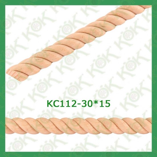 KC112-30*15 Резбован буков профил