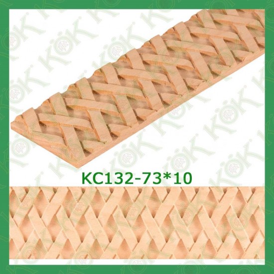 KC132-73*10 Резбован буков профил