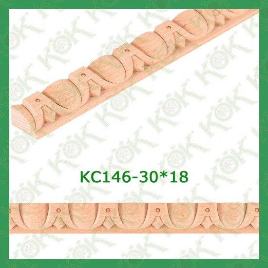 KC146-30*18 Резбован буков профил