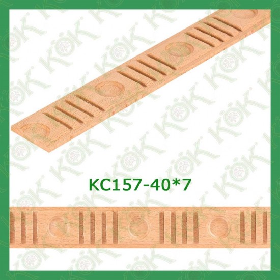 KC157-40*7 Резбован буков профил