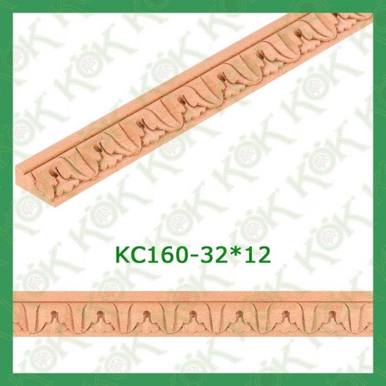 KC160-32*12 Резбован буков профил