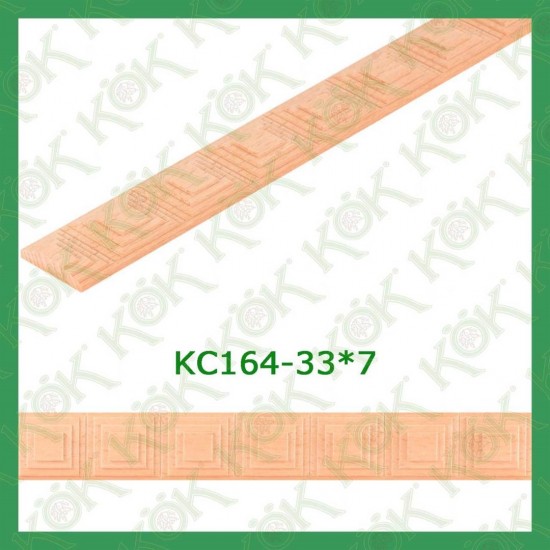 KC164-33*7 Резбован буков профил