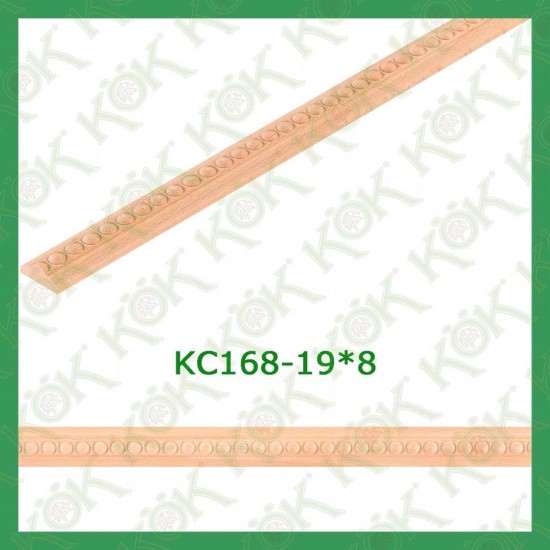 KC168-19*8 Резбован буков профил