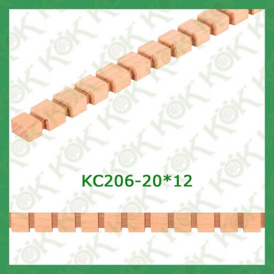 KC206-20*12 Резбован буков профил