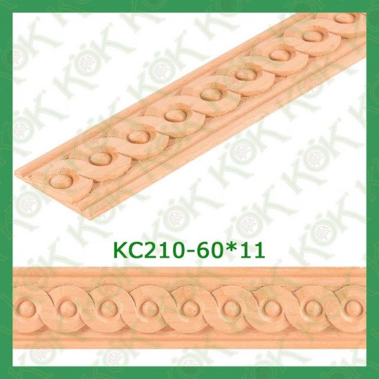 KC210-60*11 Резбован буков профил