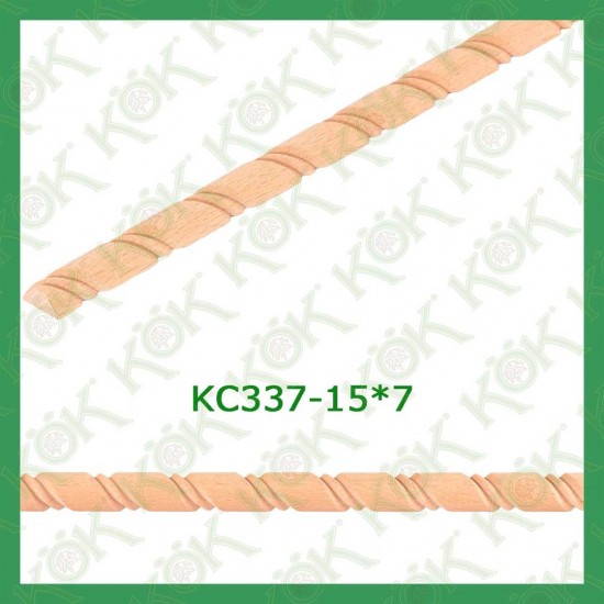 KC337-15*7 Резбован буков профил