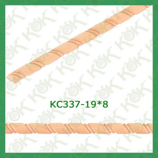 KC337-19*8 Резбован буков профил