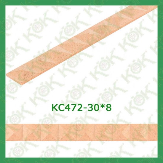 KC472-30*8 Резбован буков профил