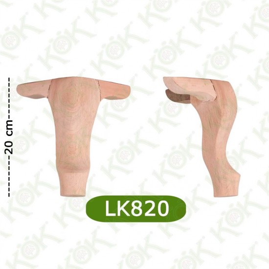 LK820 Класически крак Lukens с ухо 8*8*20
