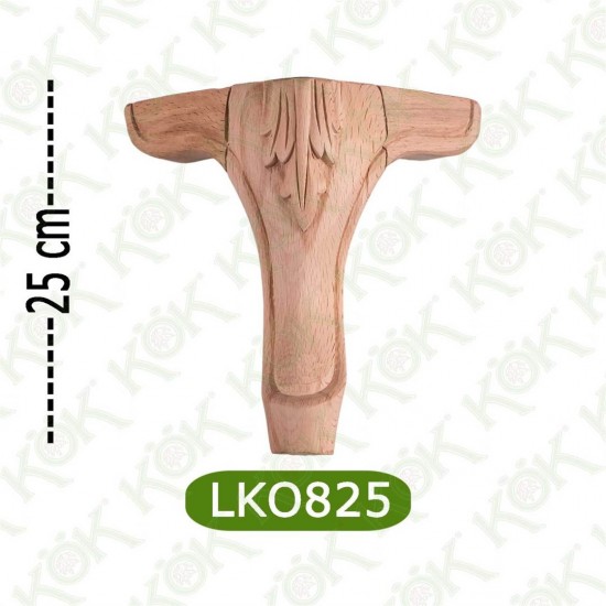 LKO 825  Резбован крак със захват 8*8*25