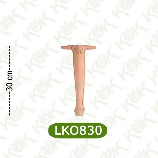 LKO 830  Резбован крак със захват 8*8*30