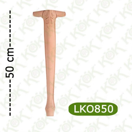 LKO 850 Издълбано краче с уши Lukens 8*8*50