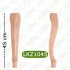 LKZ1045 Дървен крак 10*10*45