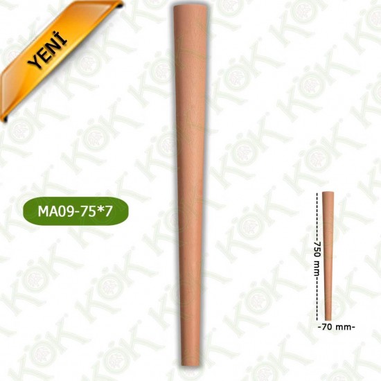 MA09-75-7 ДЪРВЕН КРАК ЗА МАСА / СТРУГОВАН/