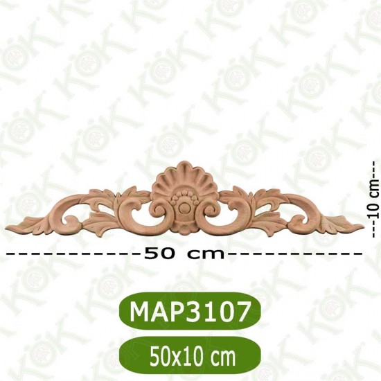 MAP-3107 Декоративна дървена надлепка