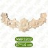 MAP-3202 Декоративна дървена надлепка