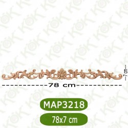 MAP-3218-78-7-1 Декоративна дървена надлепка