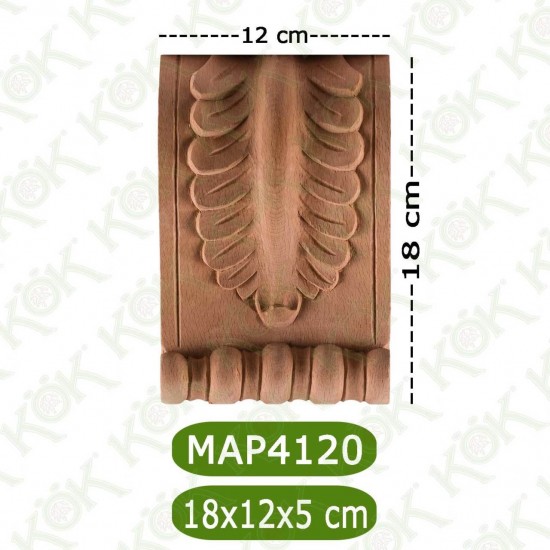 MAP-4120-Дървена опора (ръка отстрани)