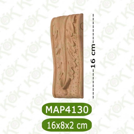MAP-4130-РЕЗБОВАН ЪГЛОВ ОРНАМЕНТ (КАПИТЕЛ)