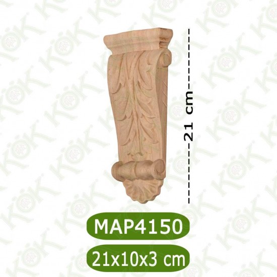MAP-4150-РЕЗБОВАН ЪГЛОВ ОРНАМЕНТ (КАПИТЕЛ)
