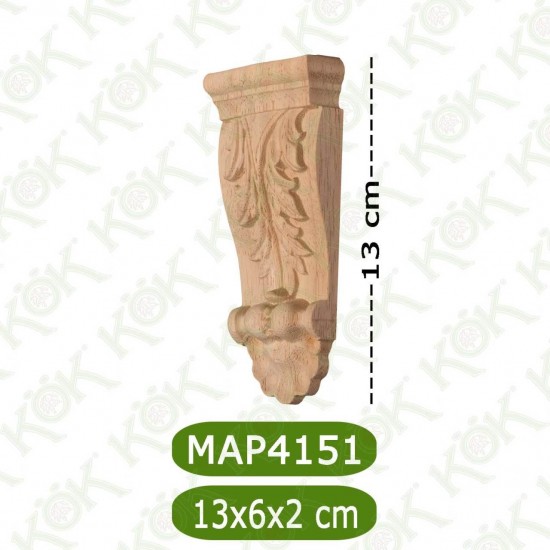 MAP-4151-РЕЗБОВАН ЪГЛОВ ОРНАМЕНТ (КАПИТЕЛ)