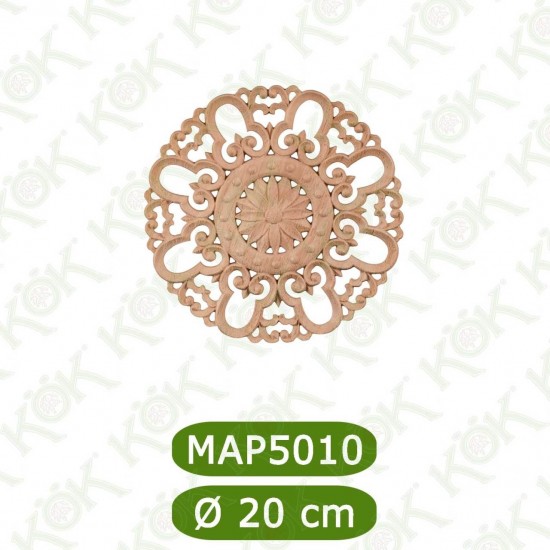 MAP-5010-20-ДЕКОРАТИВНА ДЪРВЕНА НАДЛЕПКА