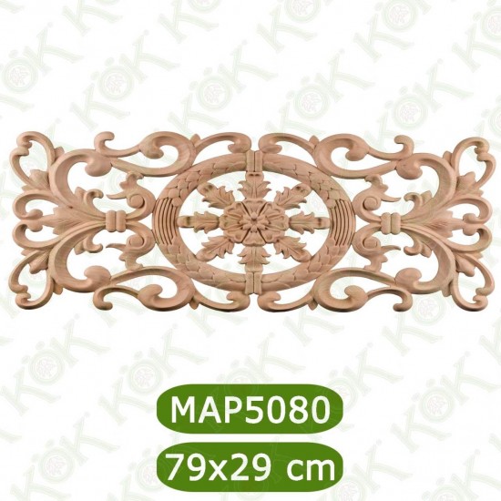 MAP-5080-79-ДЕКОРАТИВНА ДЪРВЕНА НАДЛЕПКА