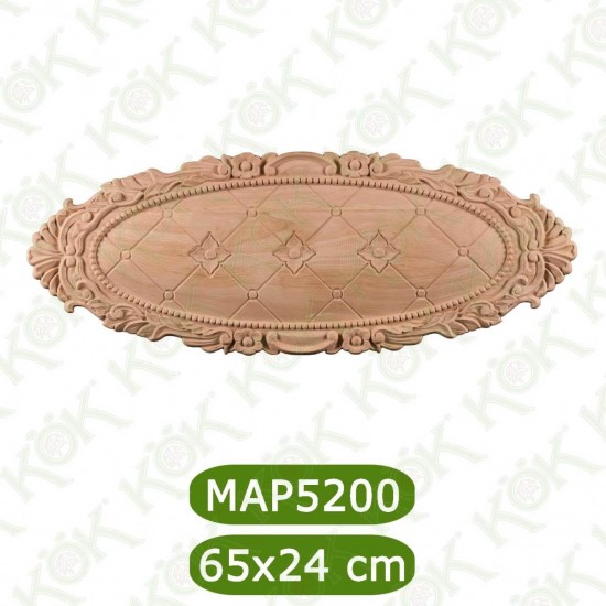 MAP-5200-65-ДЕКОРАТИВНА ДЪРВЕНА НАДЛЕПКА