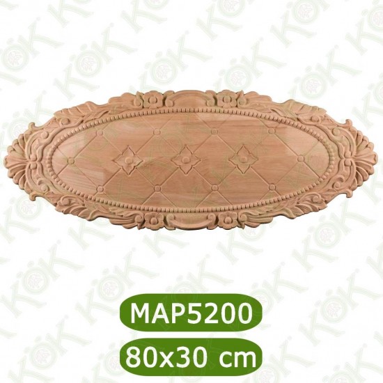 MAP-5200-80-ДЕКОРАТИВНА ДЪРВЕНА НАДЛЕПКА