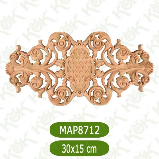 MAP-8712-30-ДЕКОРАТИВНА ДЪРВЕНА НАДЛЕПКА