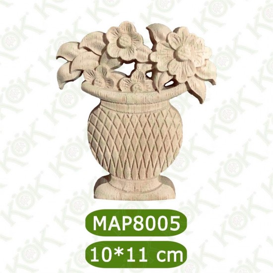 MAP8005 11*10 ДЕКОРАТИВНА ДЪРВЕНА НАДЛЕПКА