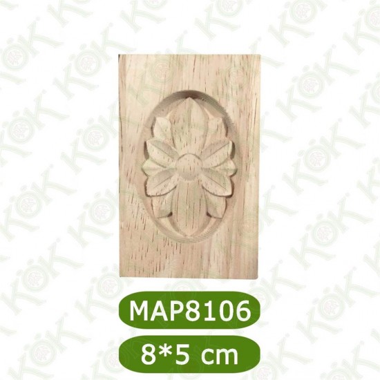 MAP8106 ДЕКОРАТИВНА ДЪРВЕНА НАДЛЕПКА