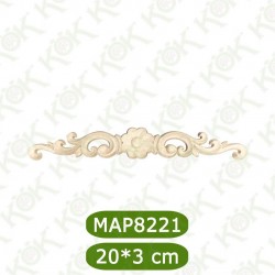 MAP8221-20*3*0.8 ДЕКОРАТИВНА ДЪРВЕНА НАДЛЕПКА