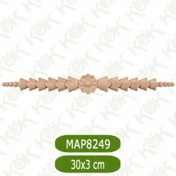 MAP8249-30*3*1 ДЕКОРАТИВНА ДЪРВЕНА НАДЛЕПКА