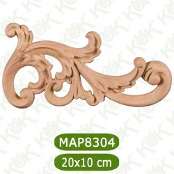 MAP8304-20*10*1.2 ДЕКОРАТИВНА ДЪРВЕНА НАДЛЕПКА