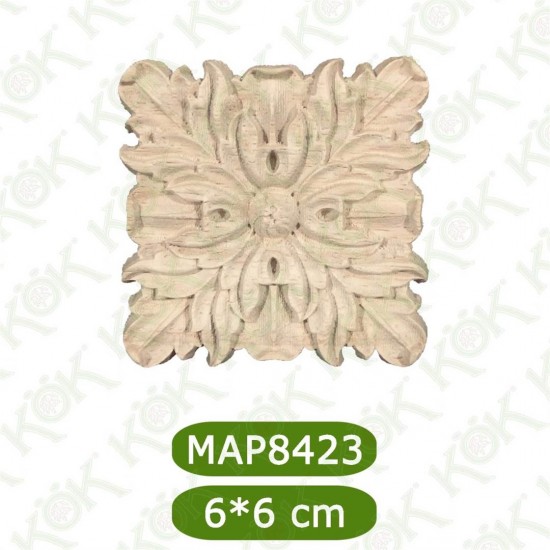 MAP8423 ДЕКОРАТИВНА ДЪРВЕНА НАДЛЕПКА