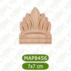 MAP8456-7*7*1 ДЕКОРАТИВНА ДЪРВЕНА НАДЛЕПКА