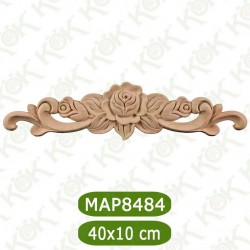 MAP8484-40*10*1.2 ДЕКОРАТИВНА ДЪРВЕНА НАДЛЕПКА