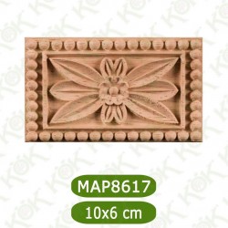 MAP8617-10*6*0.8 ДЕКОРАТИВНА ДЪРВЕНА НАДЛЕПКА