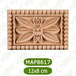 MAP8617-12*8*1 ДЕКОРАТИВНА ДЪРВЕНА НАДЛЕПКА