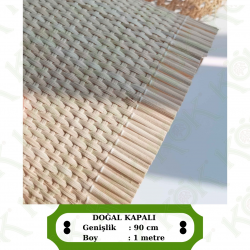 Овално затворено плетено сламенокафяво 3*3 мм - 90 см