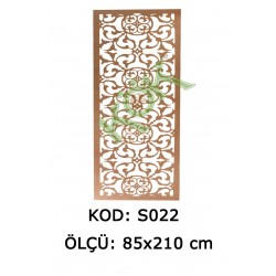 S022 MDF решетка Yonca2 210*85 Cm