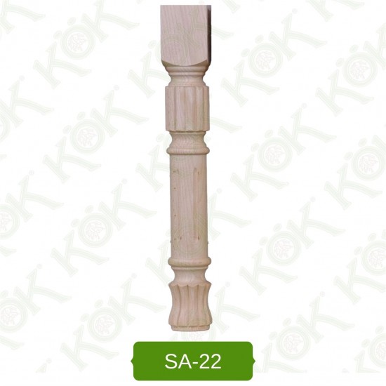 SA22-45*7 Дървен крак за маса за струг