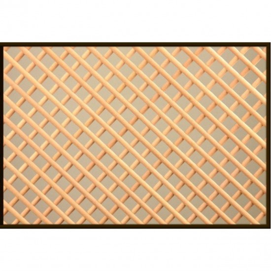 SP101-Ç  Дървена решетка  67*160 см чам