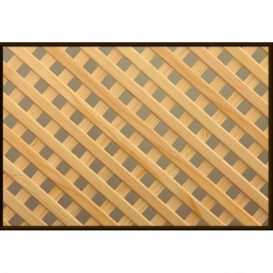 SP104-Ç Дървена решетка   67*160 см чам