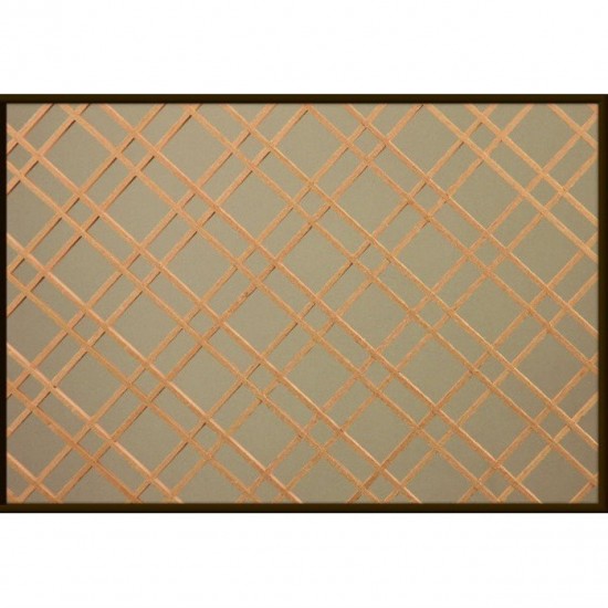 SP105-Ç  Дървена решетка  70*160 см чам