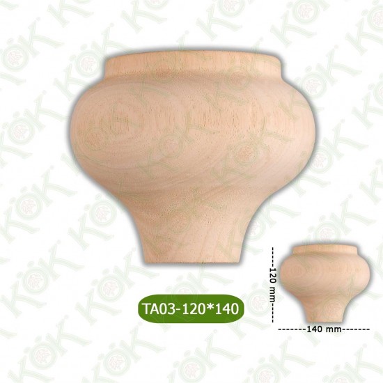 TA03-120-140 Мебелно краче /струговано/