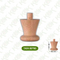 TA04-80-80  Мебелно краче /струговано/