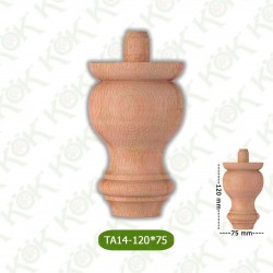 TA14-120-75 Мебелно краче /струговано/